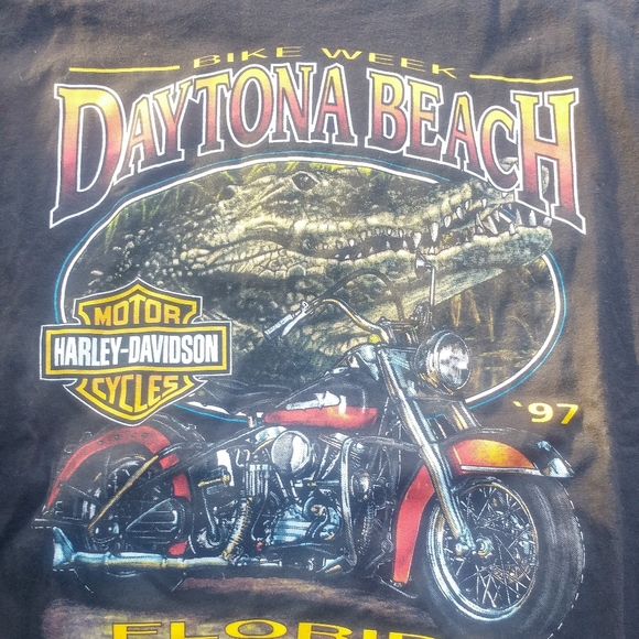 VINTAGE HARLEY DAVIDSON T-SHIRT - Picture 1 of 5